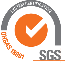 SGS System-sertification-ISO 18001 accredited