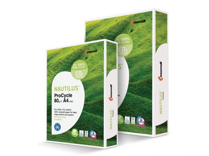 Nautilus procycle recycled paper for office