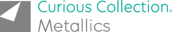 curious collection metallics logo