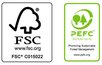 FSC C015022 PERF sappi Algro Design Duo Certifications