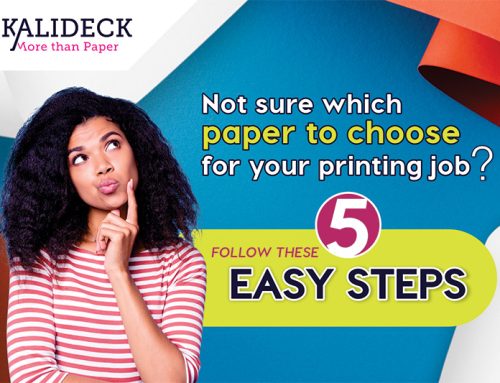 Choosing the Right Paper for Your Printing Job