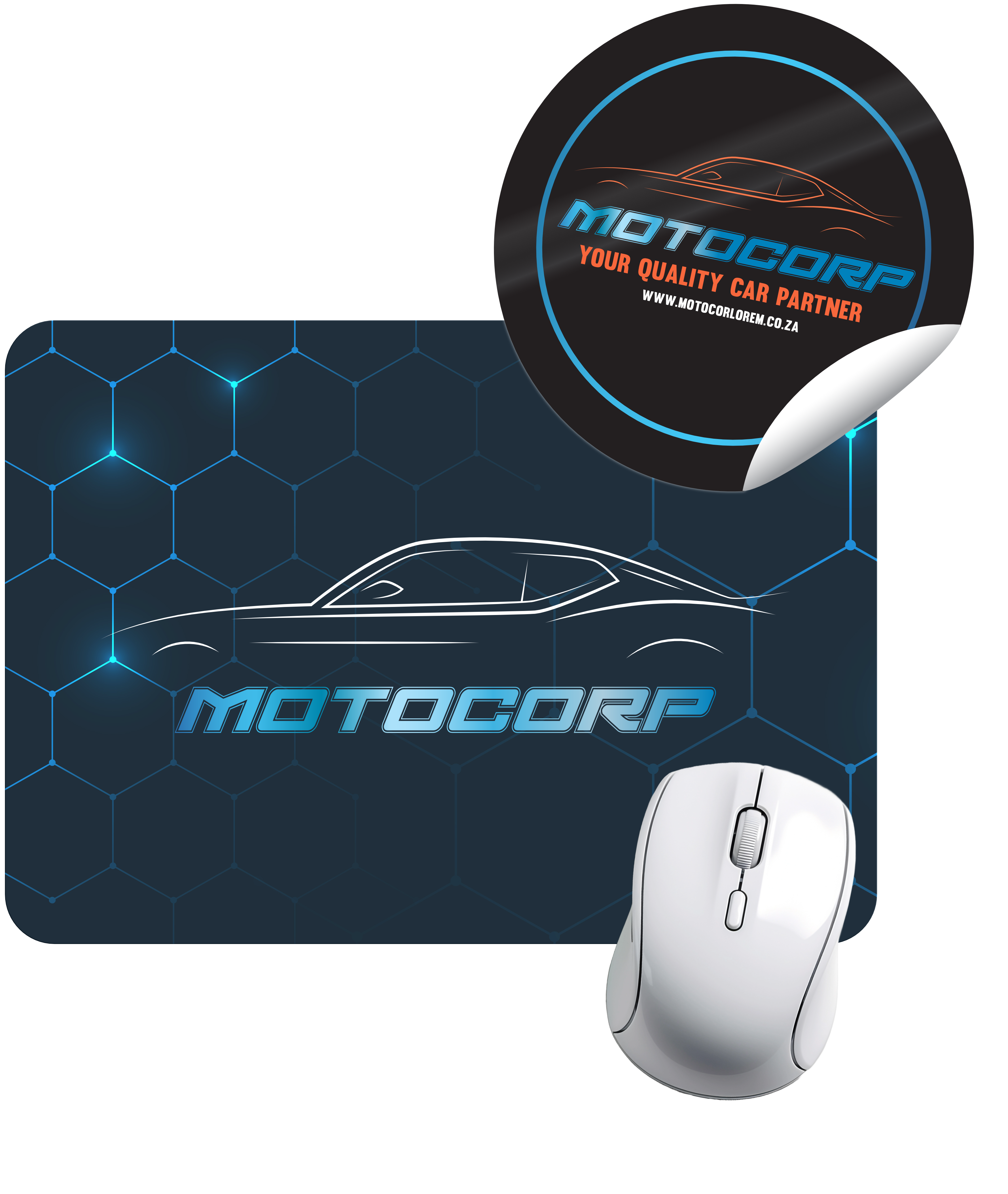 YUPO MOUSEPAD DISC COMBO