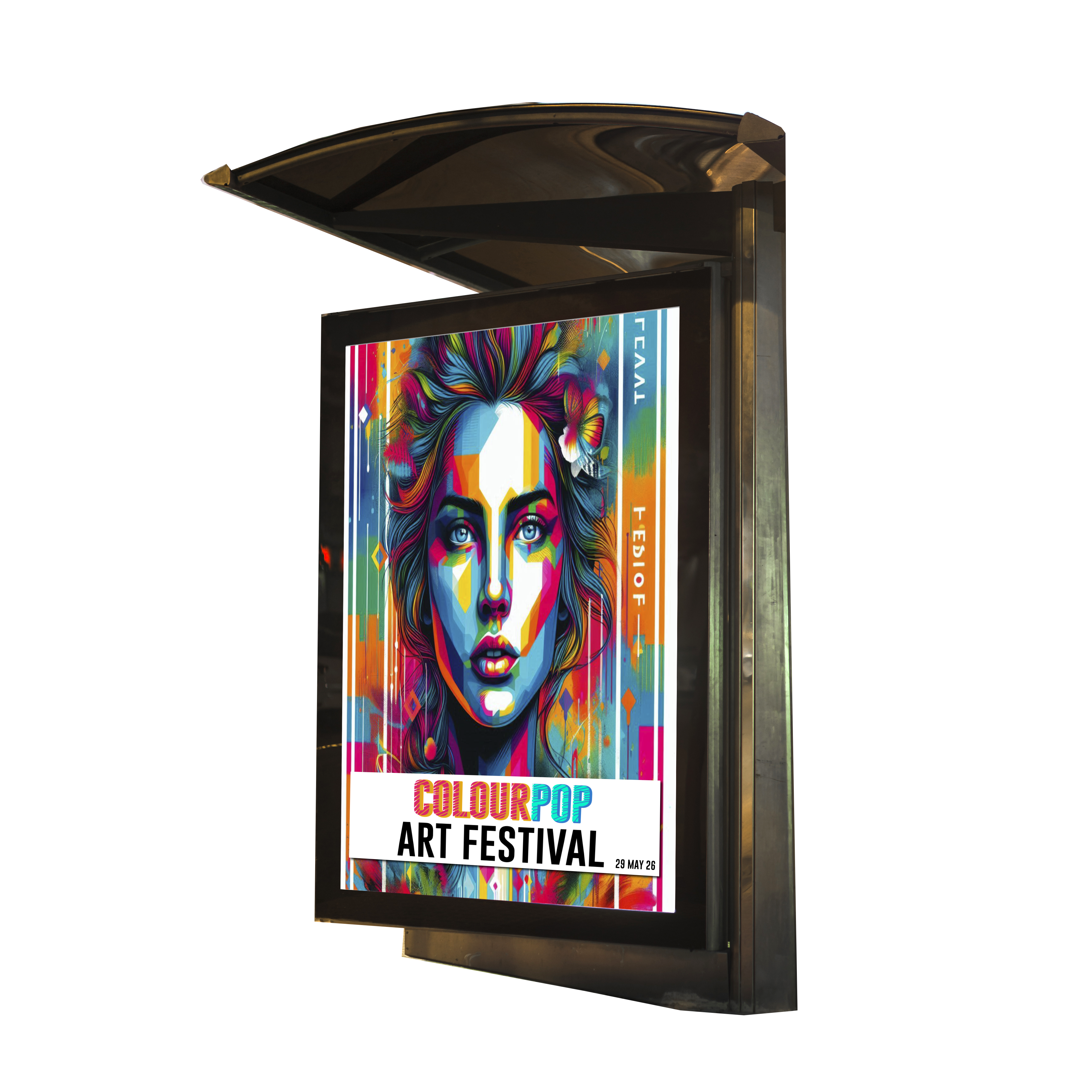 BACKLIT YUPO XXL BOARD CUTOUT