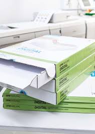 A sheet of Polylaser synthetic label stock designed for dry toner printing.