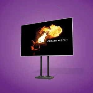 Yupo XXL large-format synthetic paper with a ultra-smooth, matte white, tree-free polypropylene finish designed for outdoor displays.